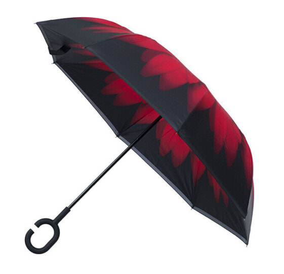 Зонты Blooming Brollies Красный зонтик уличный с дизайном ромашек EDIORD