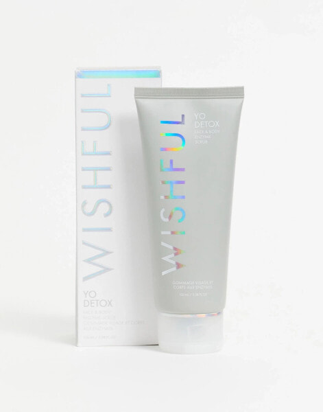 Wishful Yo Detox Face and Body Enzyme Scrub 100ml