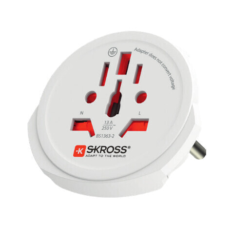 SKROSS PRO+ USB (A+C) World ohne CH/I, Universal, Universal, 100 - 250 V, 50 - 60 Hz, 7 A, White