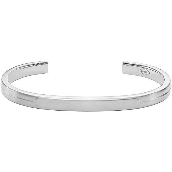 Open solid steel bracelet JF04558040