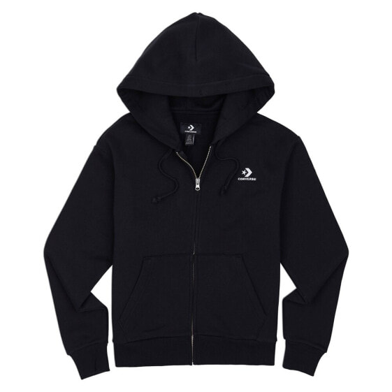 Converse Embroidered Feece FU Zip Hoodie