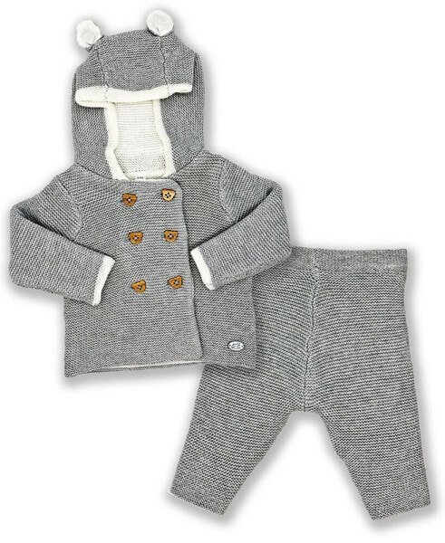 Baby Boys or Baby Girls Sweater and Pant, 2 Piece Set