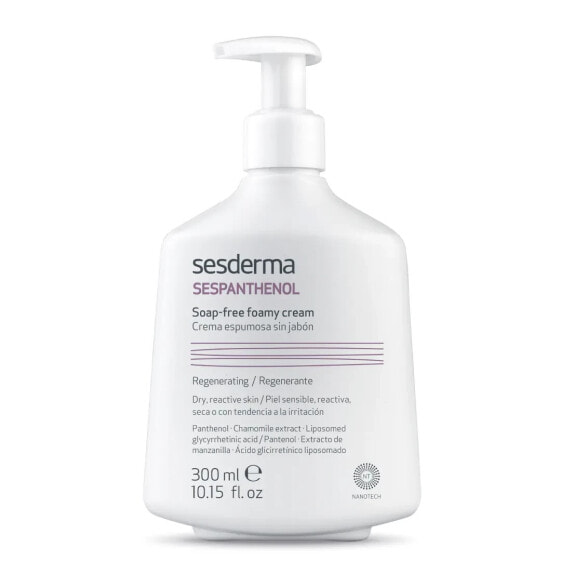 Sesderma Sespanthenol Soap-Free Foamy Cream Восстанавливающая крем-пенка для чувствительной или поврежденной кожи