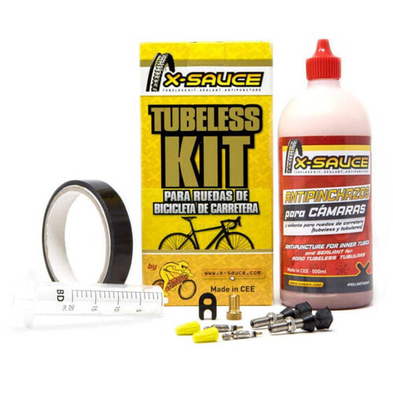 X-SAUCE Presta Tubeless Kit