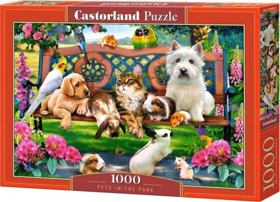 Castorland Puzzle 1000 Pets in the Park CASTOR