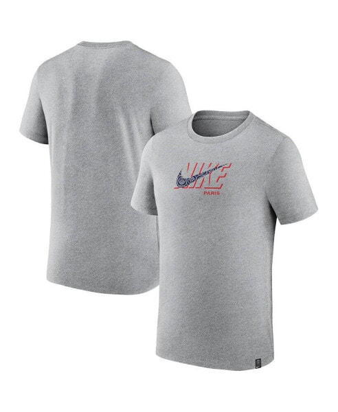 Men's Black Paris Saint-Germain Swoosh Club T-shirt