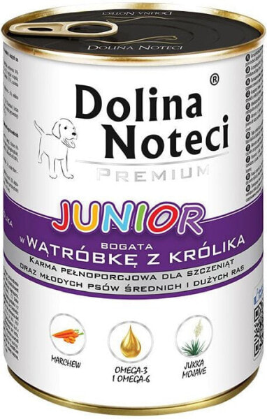 Dolina Noteci Premium Junior z wątróbką z królika 400g