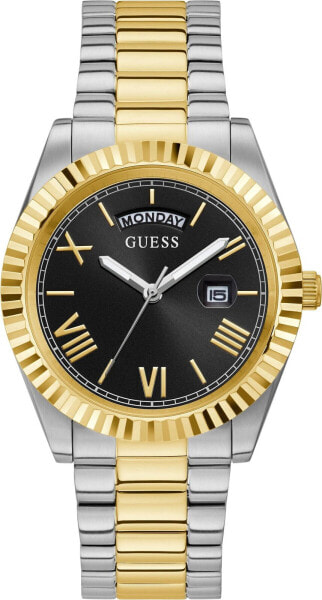 Часы мужские Guess Connoisseur из нержавеющей стали золотого цвета GW0265G5