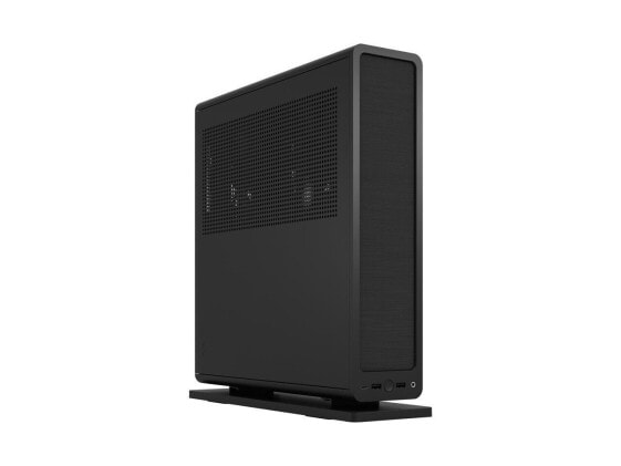 Fractal Design Ridge Black Mini-ITX Slim Small Form Factor Console PC Case with