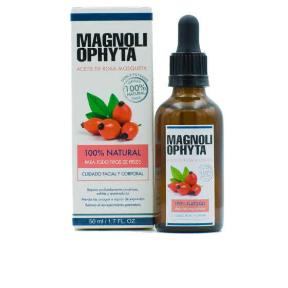 Magnoliophytna ACEITE DE ROSA MOSQUETA natural gotero Натуральное масло шиповника с капельницей 50 мл