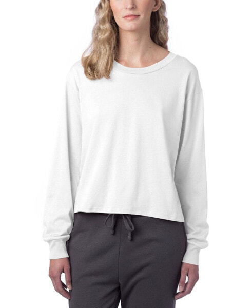 Women's Main Stage Long Sleeve Cropped T-shirt