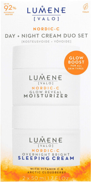 Lumene Nordic-C Day & Night Duo Дневной и ночной крем с витамином С для сияния кожи