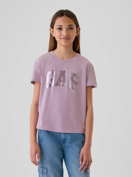 Kids Metallic Logo T-Shirt