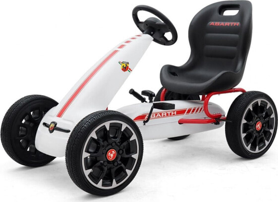 Milly Mally Milly Mally Gokart na pedały Abarth White