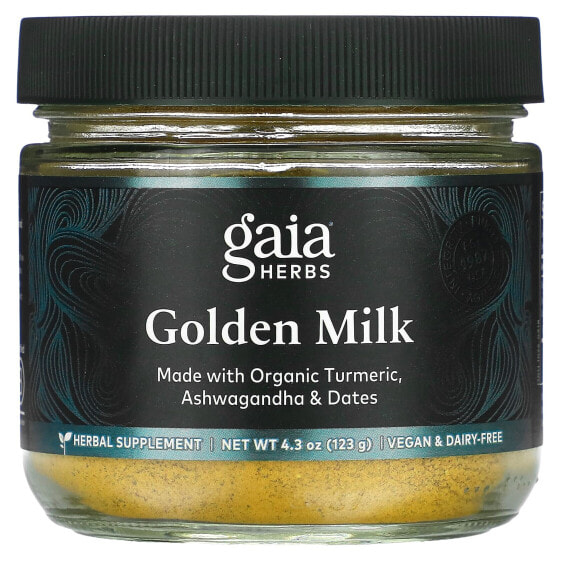 Gaia Herbs, Золотое молоко, 123 г (4,3 унции)