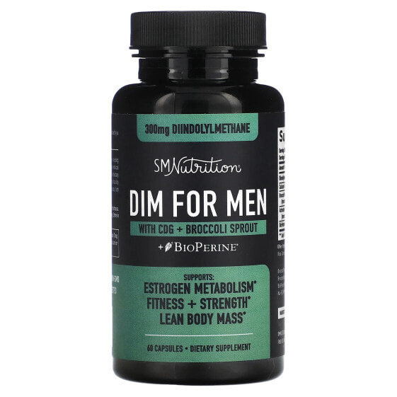 DIM For Men, 300 mg, 60 Capsules