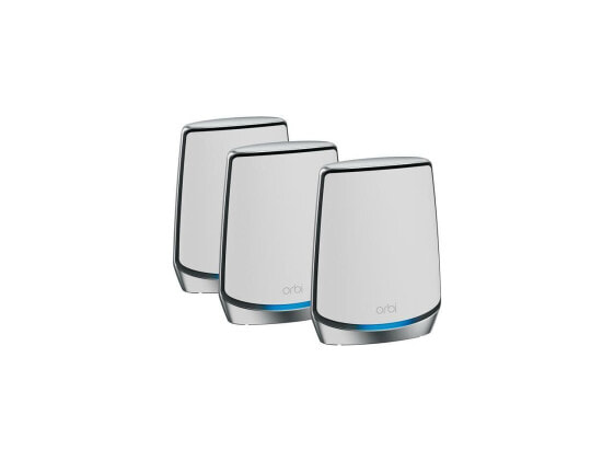 NETGEAR Orbi Whole Home Tri-Band Mesh WiFi 6 System (RBK853) - Router with 2 Sat