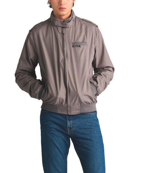 Big & Tall Classic Iconic Racer Jacket (Slim Fit)