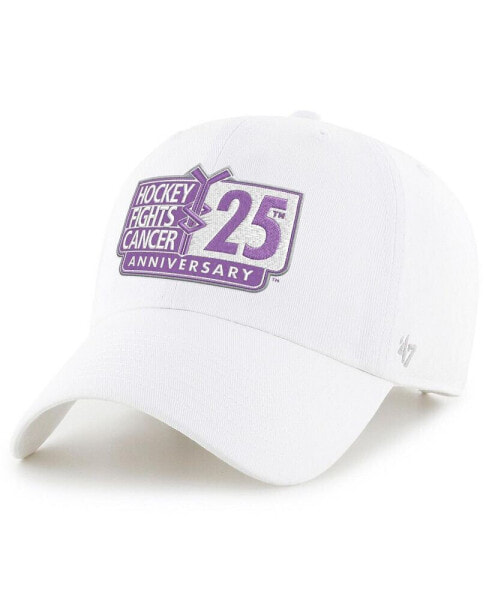 Men's White NHL Anniversary Cleanup Adjustable Hat