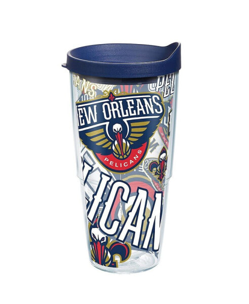 New Orleans Pelicans 24 Oz All Over Classic Tumbler