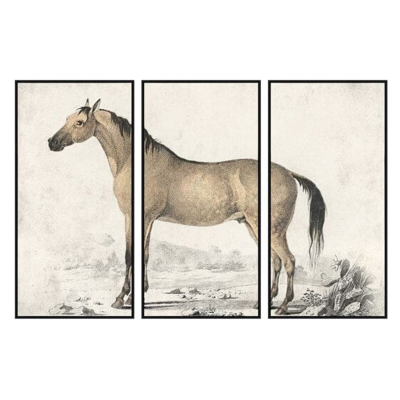 Картина DKD Home Decor Лошадь (180 x 4 x 120 cm)