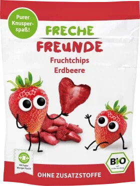 Kindersnack Fruchtchips Erdbeere, ab 3 Jahre, 12 g