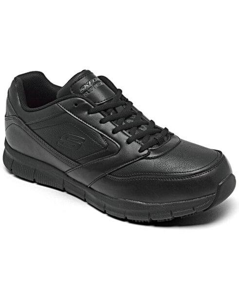 Men's Work Relaxed Fit- Nampa Slip Resistant Work Casual Sneakers from Finish Line