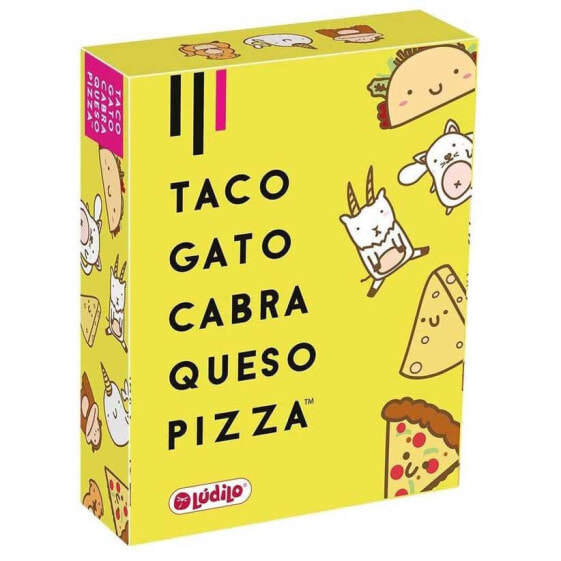 LÚDILO Taco. Gato. Cabra. Queso. Pizza Board Game