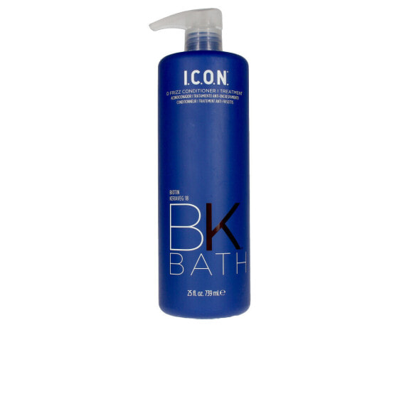 Icon Bk Bath D Frizz Conditioner Treatment Кондиционер с биотином и кератином для непослушных вьющихся волос  739 мл