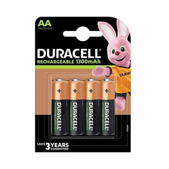 Аккумуляторные батарейки AA DURACELL 1300 mAh