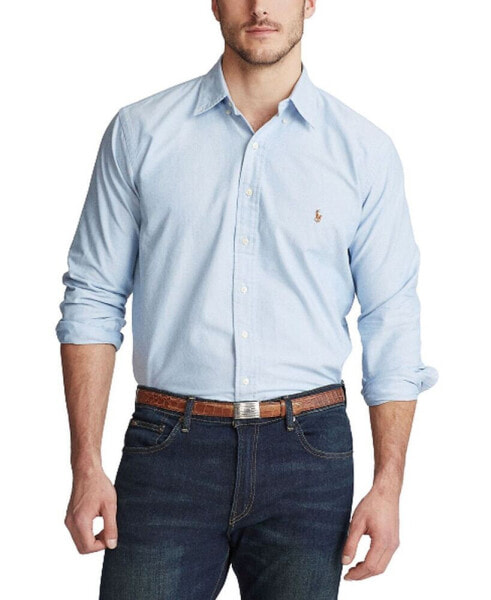 Men's Big & Tall Classic Fit Long-Sleeve Oxford Shirt