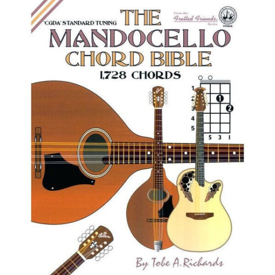 Аккорды для мандолины Cabot Books Publishing "Библия аккордов для мандолины"