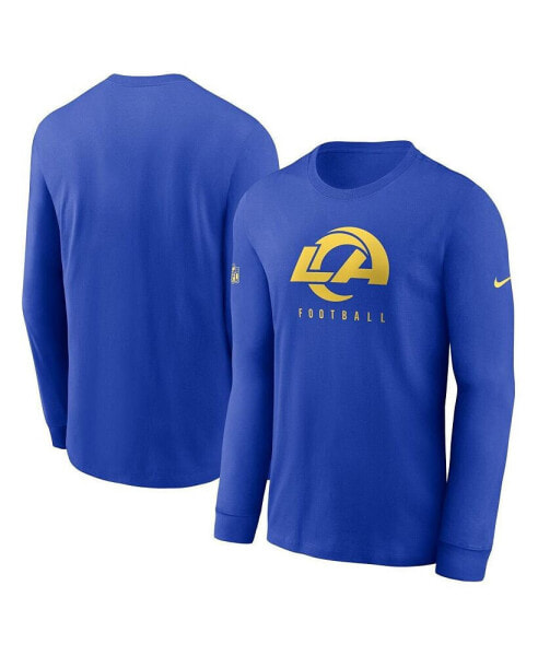 Футболка Nike мужская Long Sleeve Performance Los Angeles Rams Royal