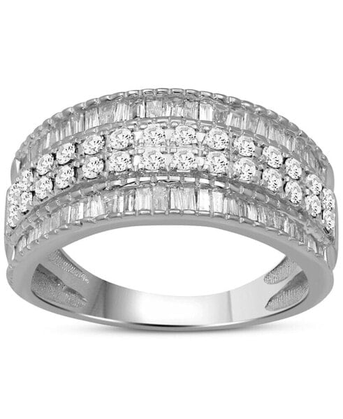 Кольцо Macy's Diamond Multirow Band