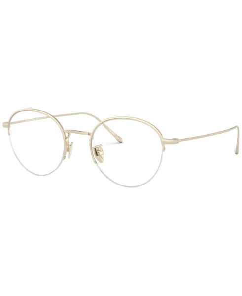 AR5098T Men's Round Eyeglasses