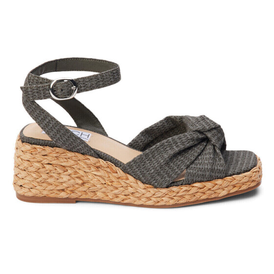 BEACH by Matisse Ibiza Espadrille Wedge Womens Grey Casual Sandals IBIZA-015