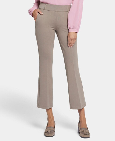 Women's Pull on Flare Ankle Trouser Pants
