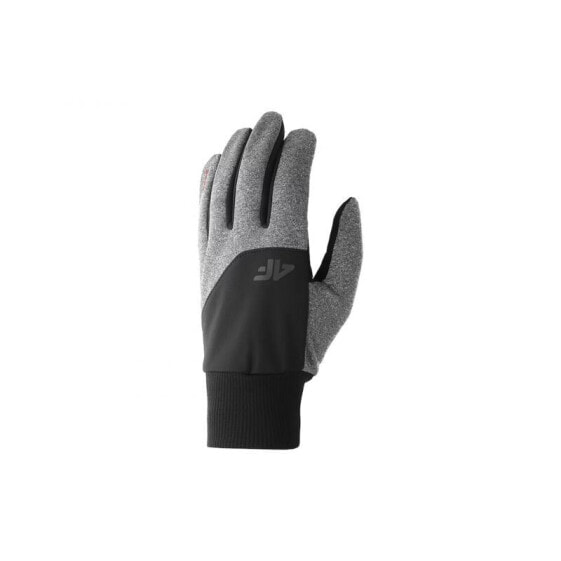 Перчатки спортивные 4F Gloves M H4Z22-REU003 серого меланжа