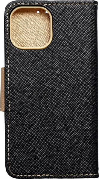 OEM Kabura Fancy Book do IPHONE 14 PLUS czarny / złoty