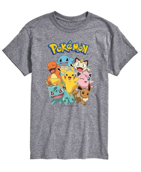 Men's Pokemon Characters Graphic T-shirt