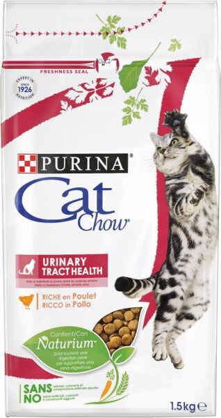 Сухой корм для кошек Purina, CAT CHOW URINARY, для взрослых кошек с нарушением мочевой функции, 1,5 кг