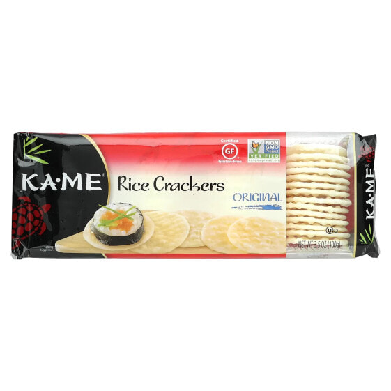 Rice Crackers, Original, 3.5 oz (100 g)