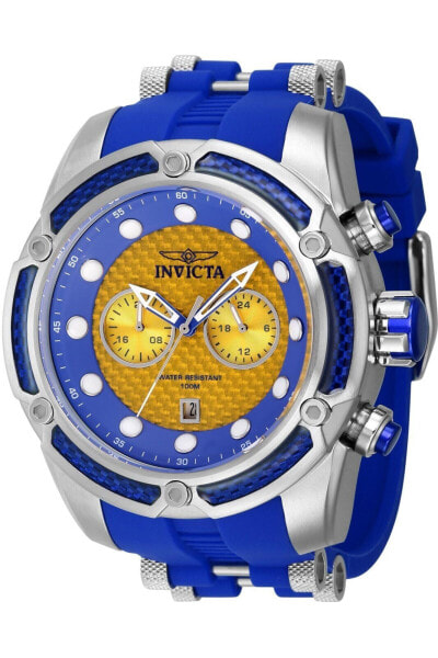 Наручные часы Invicta NHL Retro 52Mm с кварцевым стекловолокном и силиконовым ремешком Saint Louis Blues Men's