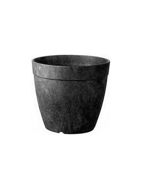 Round Dolce Planter 10 Inch Black