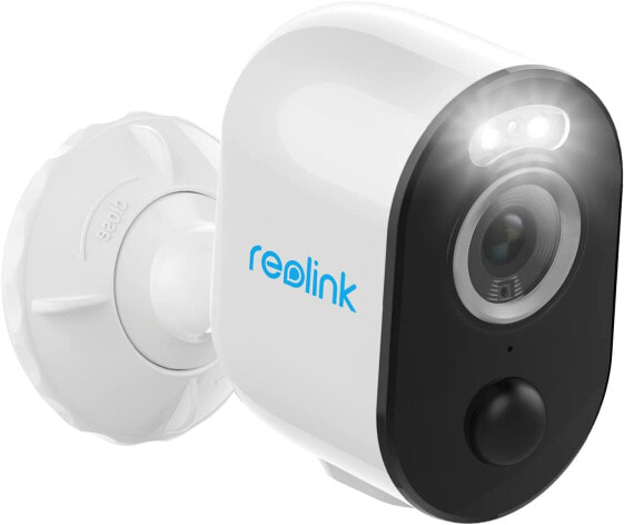 Reolink Argus 3 Pro 2K 4MP outdoor security camera with person/vehicle detection, 2.4/5 GHz WLAN battery IP camera with spotlight, color night vision, PIR sensor, time-lapse, 2-way audio
