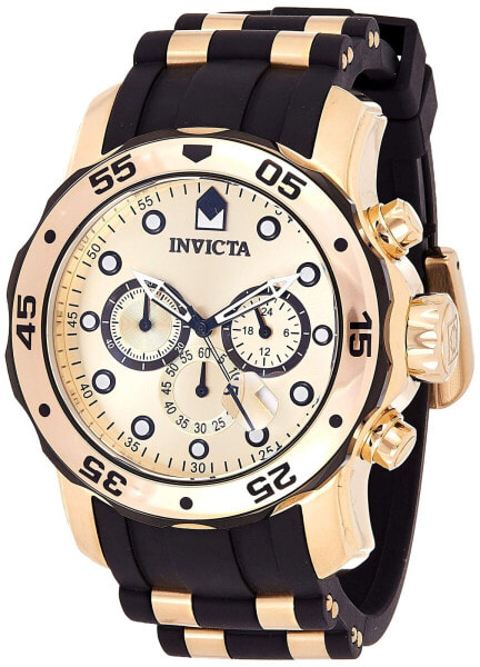 Invicta Men's 17885 Pro Diver Analog Display Swiss Quartz Black Watch