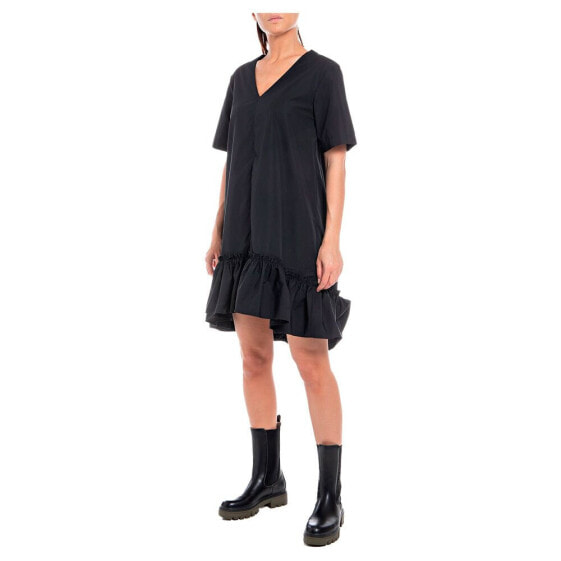 REPLAY W9002.000.83214 Short Sleeve Dress