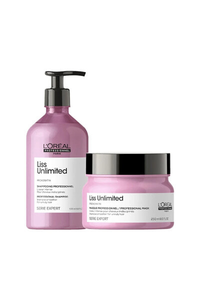 Набор для ухода за волосами L’oreal Professionnel Serie Expert Elektriklenme Karşıtı Liss Unlimited