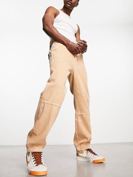 Tommy Jeans skater worker jeans in beige