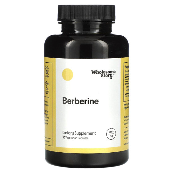 Berberine, 1,500 mg, 90 Vegetarian Capsules (500 mg per Capsule)